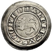 Denar - Albert II Lienz obverse image