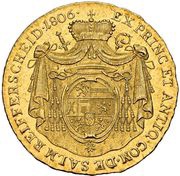 1 Ducat - Franz Xaver reverse image