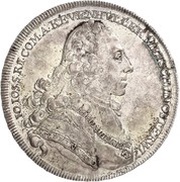 1 Thaler - Johann Joseph Pattern obverse image