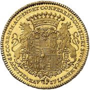1 Ducat - Johann Joseph, Austria, 1761 reverse image