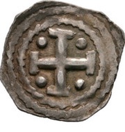 Denier - Berthold III von Andechs-Meranien, Austria, 1151-1188 reverse image