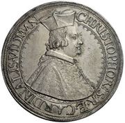 1 Thaler - Christophe Vidman St Veit obverse image