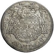 1 Thaler - Christophe Vidman St Veit, Austria, 1656 reverse image