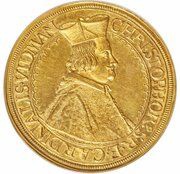10 Ducats - Christophe Vidman St Veit obverse image