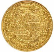 10 Ducats - Christophe Vidman St Veit, Austria, 1656 reverse image