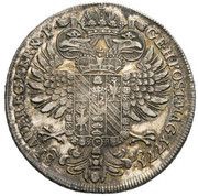 ½ Thaler - Johann Wenzel, Austria, 1771 reverse image