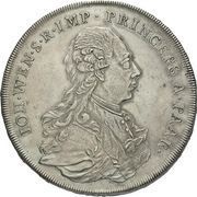 1 Thaler - Johann Wenzel obverse image