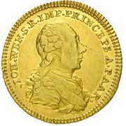 1 Ducat - Johann Wenzel obverse image