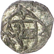 1 Heller - Michael von Kuenburg, Austria, 1555-1559 reverse image