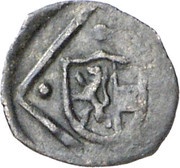 1 Heller - Johann Jakob Khuen von Belasi, Austria, 1564-1584 reverse image