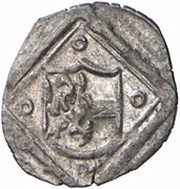 1 Heller - Markus Sittikus von Hohenems, Austria, 1613-1618 reverse image