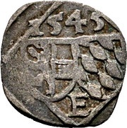 1 Pfennig - Ernst von Bayern obverse image