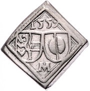 1 Pfennig - Johann Jakob Khuen von Belasi mule, Austria, 1561-1576 reverse image