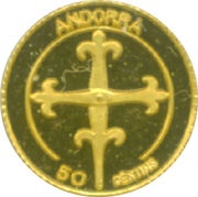 50 Cèntims Queen Isabella I obverse image