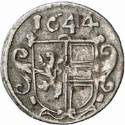 1 Pfennig - Paris von Lodron, Austria, 1623-1653 reverse image