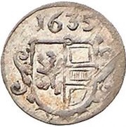 1 Pfennig - Paris von Lodron, Austria, 1623-1653 reverse image