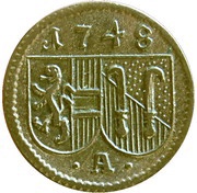 1 Pfennig - Andreas Jakob von Dietrichstein obverse image