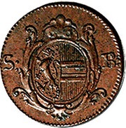 1 Pfenning - Hieronymus von Colloredo obverse image