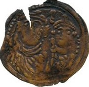 Pashiz / Fals - Gyanbud Arab-Sasanian obverse image