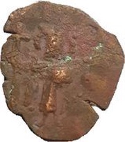Nummus / Fals - Anonymous imitating Constans II Arab-Byzantine obverse image