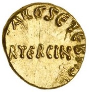 Tremissis / ⅓ Dinar - Unknown - Ifriqiya - North Africa Spain and North Africa - Arab-Byzantine obverse image