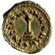 Semissis / ½ Dinar - Unknown - al-Andalus - Transitional coinage Spain and North Africa - Arab-Byzantine reverse image