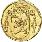 ½ Kreuzer - Paris von Lodron Gold Pattern obverse image