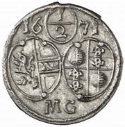 ½ Kreuzer - Max Gandolf von Kuenburg obverse image