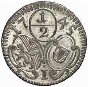 ½ Kreuzer - Jakob Ernst von Liechtenstein obverse image