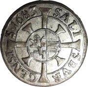 1 Kreuzer - Max Gandolf von Kuenburg, Austria, 1668-1686 reverse image