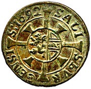 1 Kreuzer - Johann Ernst von Thun, Austria, 1687-1709 reverse image