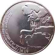 1 New Sheqel Independence - The Promised Land, Israel, 1989 reverse image