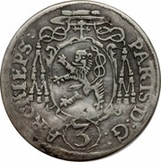 3 Kreuzers - Paris von Lodron obverse image