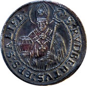 3 Kreuzers - Max Gandolf von Kuenburg, Austria, 1678-1685 reverse image