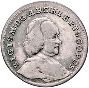3 Kreuzers - Sigismund von Schrattenbach obverse image