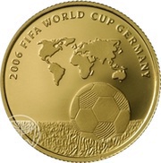 5 New Sheqalim 2006 FIFA World Cup Germany, Israel, 2004 reverse image