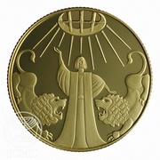 10 New Sheqalim Daniel in the Den of Lions, Israel, 2012 reverse image