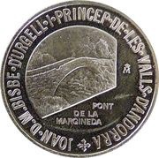 1 Diner - Joan Martí i Alanís Pont de la Margineda obverse image