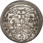 4 Kreuzers - Jakob Ernst von Liechtenstein obverse image