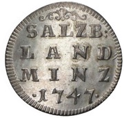 4 Kreuzers - Andreas Jakob von Dietrichstein, Austria, 1747-1750 reverse image