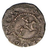 Quattrino Right facing knight obverse image