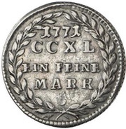5 Kreuzer - Sigismund von Schrattenbach, Austria, 1766-1771 reverse image