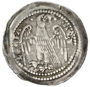 1 Denaro - Gregorio di Montelongo, Italy, 1251-1269 reverse image