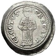 Denaro - Gregory of Montelongo, Elect saint reverse image