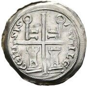 Denaro - Raymond della Torre Keys and towers obverse image