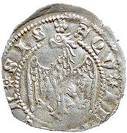 1 Denaro - Antonio I Caetani, Italy, 1395-1402 reverse image
