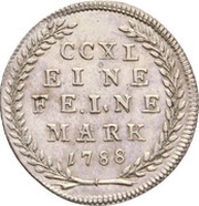 5 Kreuzer - Hieronymus von Colloredo, Austria, 1786-1788 reverse image