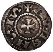 1 Denaro, Italy, 1141-1240 reverse image