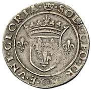 1 Testone - Francesco I, Italy, 1515-1529 reverse image