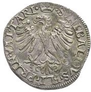 1 Testone - Sinibaldo Fieschi obverse image